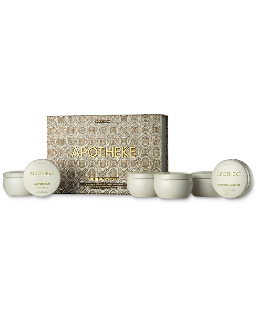 Apotheke 6-Pc. Winter Discovery Mini Scented Candles Gift Set