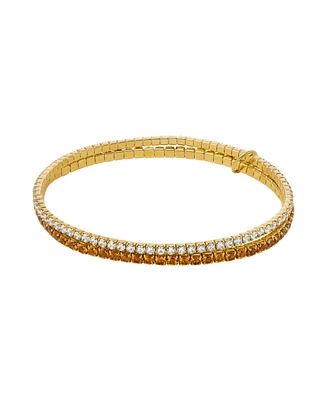 Michael Kors 14K Gold-Plated Brass Double Bracelet Set