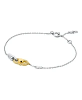 Michael Kors Two-Tone Sterling Silver Astor Link Chain Bracelet