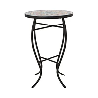 La Crescenta Tile Mosaic Accent Table