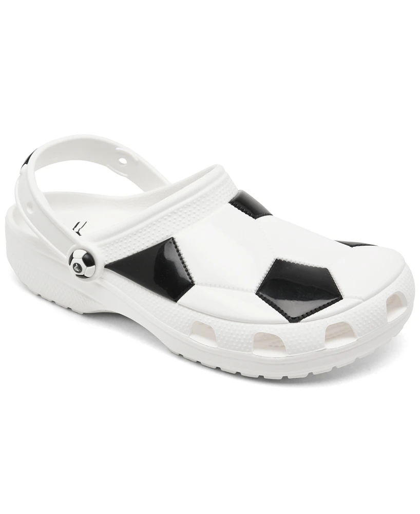 Crocs Big Kids Soccer Classic Clog Sandals from Finish Line