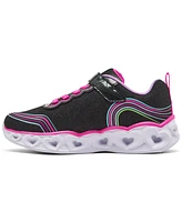 Skechers Little Girls Heart Lights