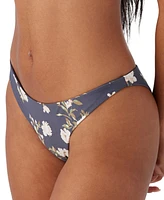 O'Neill Juniors' Kendra Floral High-Leg Bikini Bottom