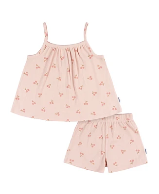 Gerber Toddler Girls Shirt and Shorts Set, 2 Piece