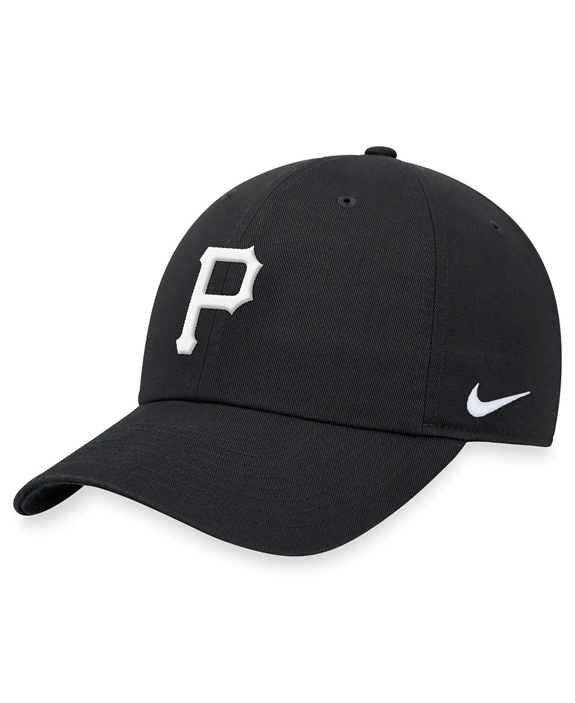 Nike Men's Black Pittsburgh Pirates Club Adjustable Hat