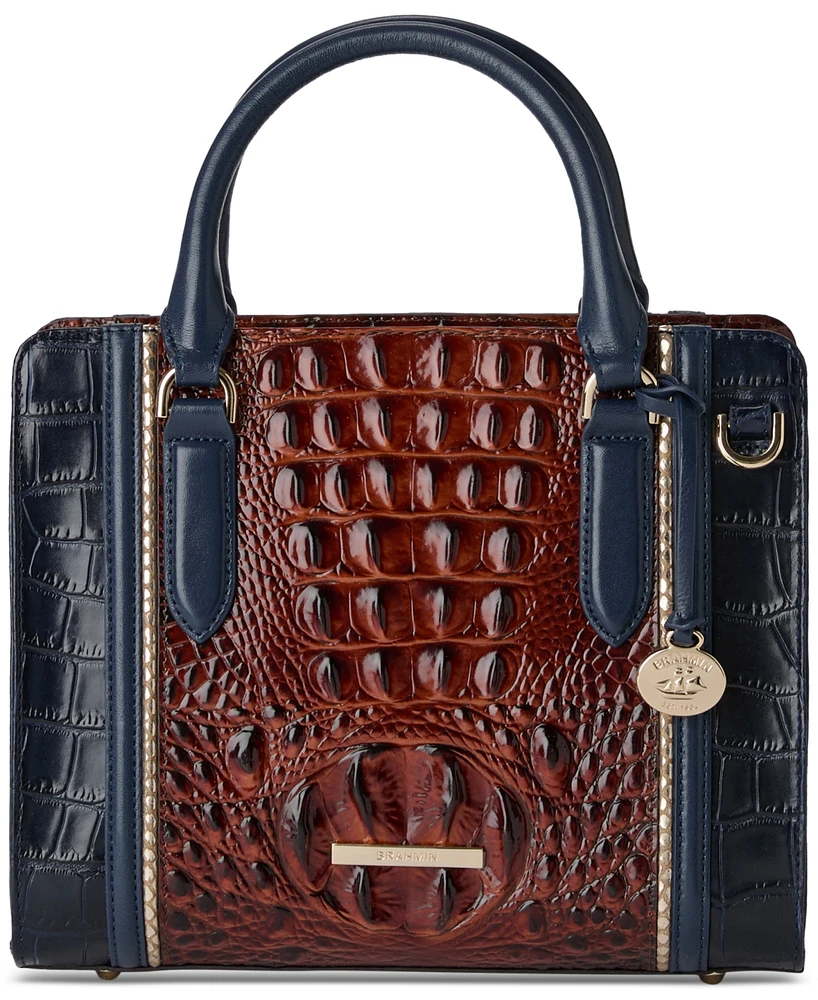 Brahmin Cami Vesper Small Leather Satchel