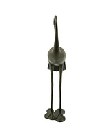 Bird Animals Rust Resistant Metal Garden Statue