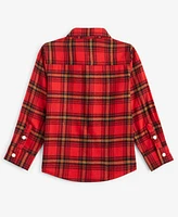 Epic Threads Little & Big Boys Mary Plaid Button-Down Flannel Shirt, Created for Macy's