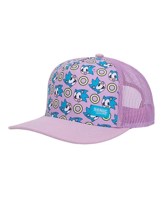 Sonic The Hedgehog Girls Youth Baseball Cap