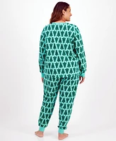 Holiday Lane Plus Trees Cotton Matching Family Pajamas Set, Created for Macy's