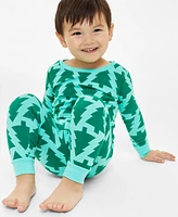 Holiday Lane Toddler Trees Cotton Snug Fit Matching Family Pajamas Set, Created for Macy's