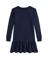 Polo Ralph Lauren Big Girls Bear Fleece Dress