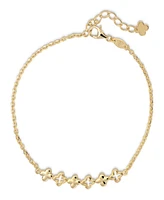 Devata Clover Chain Bracelet in 14K Gold, 6.5 in adj to 7.5 in