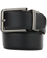 Perry Ellis Portfolio Men's Love Triangle Reversible Belt