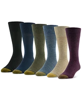 Gold Toe Men's Cambridge 6-Pk. Solid Crew Socks