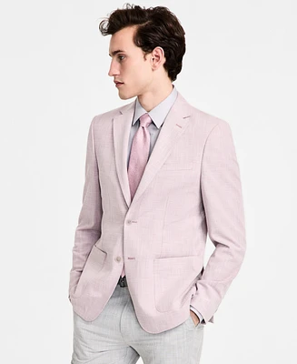 Calvin Klein Mens Slim Fit Tan Sport Coat