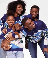 Holiday Lane Mountain Graphic Matching Family Sweaters