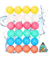 Clovercat Reusable Water Balloons for Kids and Adults Eco-Friendly Latex-Free Silicone -Pack