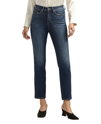 Silver Jeans Co. Women's Isbister High Rise Straight Leg