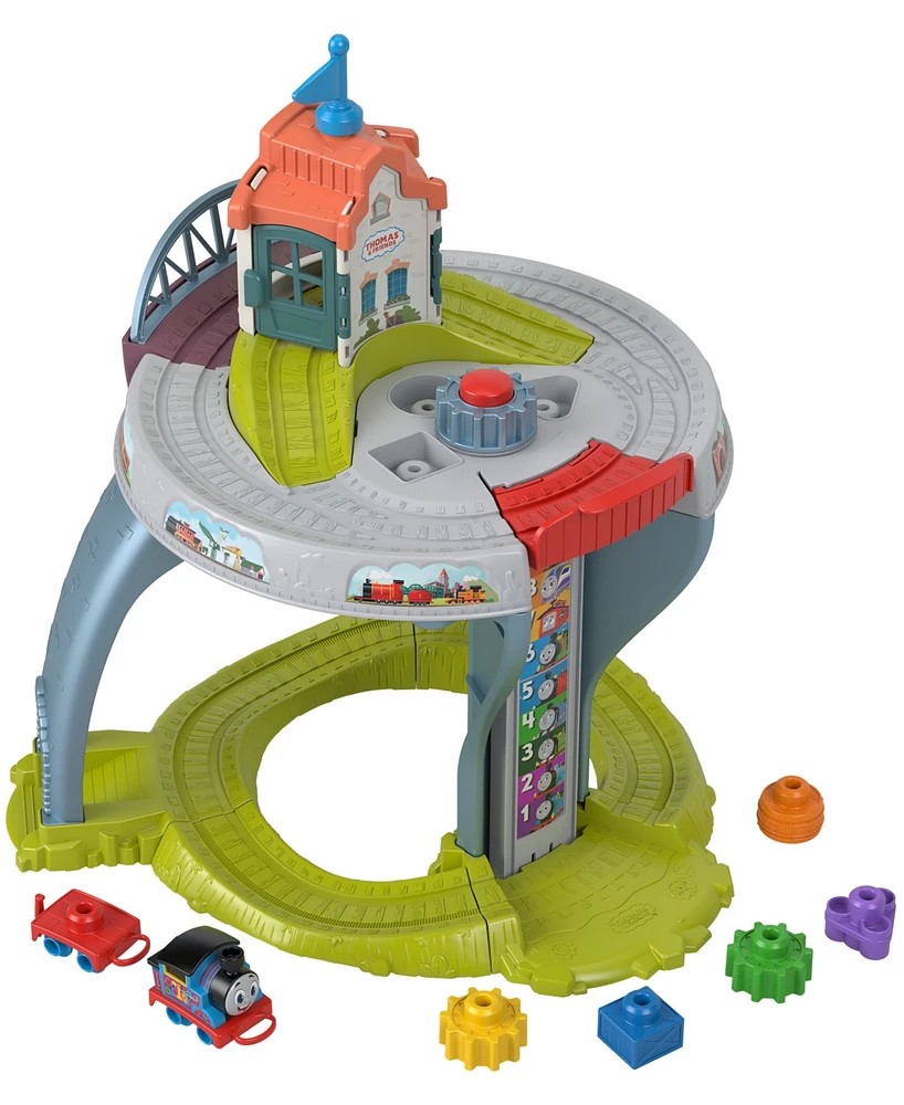 Thomas Friends My First Train Table Toddler Toy with Track Fine Motor Activities - Multi