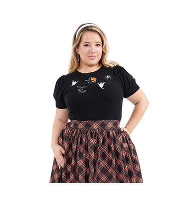 Unique Vintage Plus Embroidered Sweater