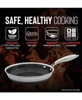 Hell's Kitchen Ceramic Hybrid Nonstick 8" Fry Pan