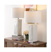 Safavieh Olympia Table Lamp Set Of 2 W/ Usb Port