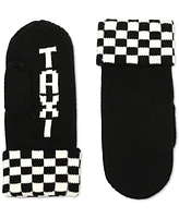 Kate Spade New York Women's Taxi Checkboard Mittens