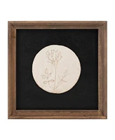 Slickblue Floral Frame (Set of 2) 12"Sq Wood/Mdf