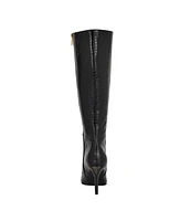 Guess Women's Richee Tall Shafted Pointy Toe Knee High Dress Boots