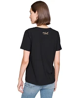 Karl Lagerfeld Paris Women's Graphic T-Shirt