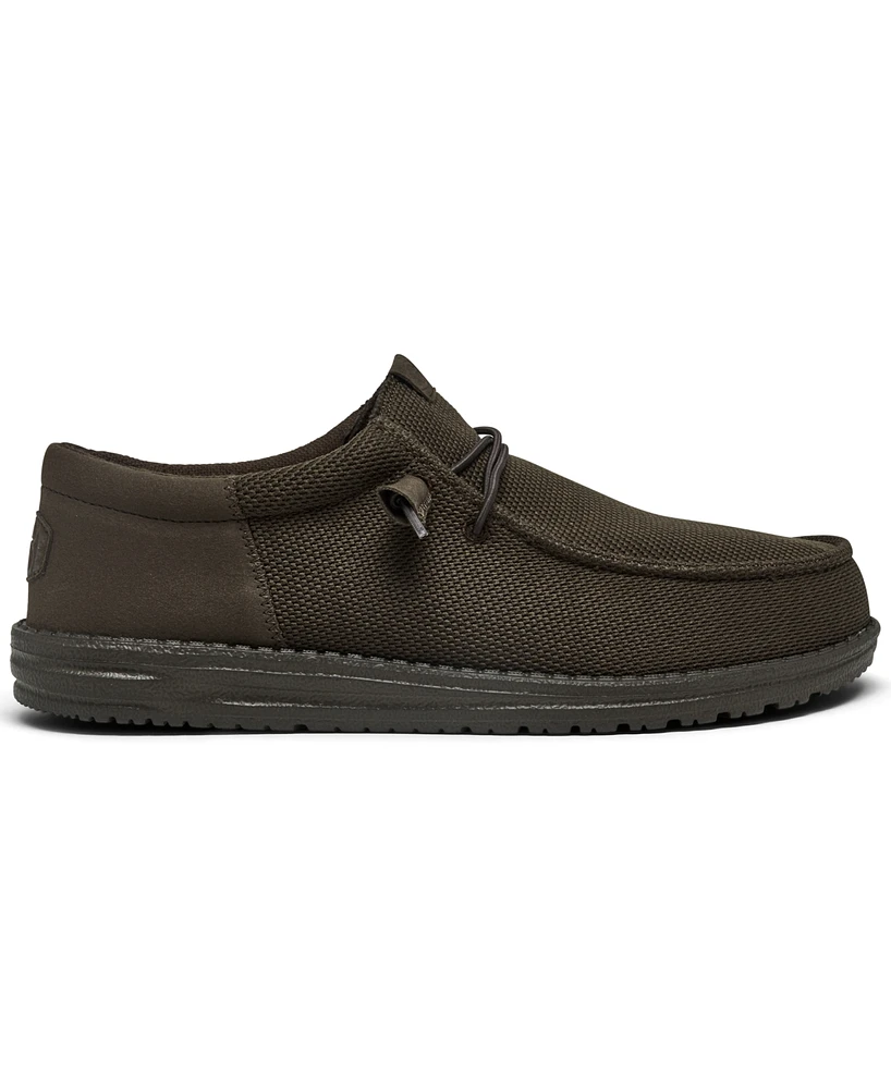 Hey Dude Men's Wally Funk Mono Casual Moccasin Sneakers from Finish Line