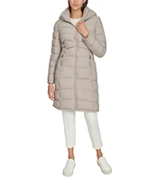 Calvin Klein Women's Hooded Puffer Coat