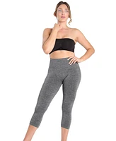 MeMoi Women's High-Waist Control Seamless Shapewear Leggings