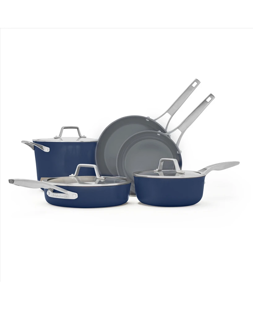 Calphalon Premier Ceramic Nonstick 8-Piece Cookware Set