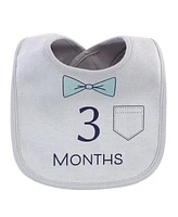 Hudson Baby Infant Boy Cotton Bibs 13pk, Ladies I Have Arrived, One Size