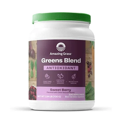 Amazing Grass Amazing Grass, Greens Blend Antioxidant, Sweet Berry, 24.7 oz, 100 Servings