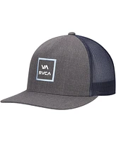 Rvca Men's Graphite Va All the Way Trucker Snapback