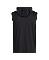 Adidas Men's Black Washington Huskies 2024 Sideline Hoodie Sleeveless Shirt