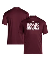 Adidas Men's Maroon Texas A M Aggies 2024 Sideline Aeroready T-Shirt