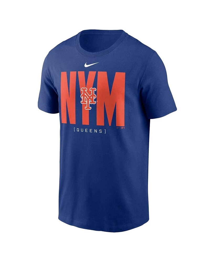 Nike Men's Royal New York Mets Scoreboard T-Shirt