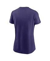 Nike Women's Purple Baltimore Ravens Primary Logo T-Shirt