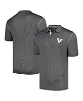 Colosseum Men's Black Vanderbilt Commodores Cameron Polo