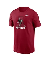 Nike Men's Crimson Alabama Tide Legacy Alternate Logo T-Shirt