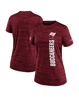 Nike Women's Red Tampa Bay Buccaneers Velocity Performance T-Shirt