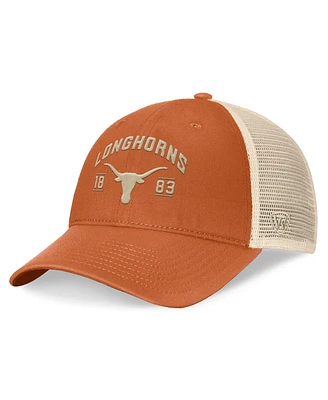 Top of the World Men's Texas Orange Texas Longhorns Heritage Waylon Trucker Adjustable Hat