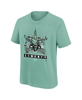 Nike Big Boys and Girls Green New York Liberty Original Content Max90 T-Shirt