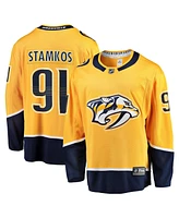 Fanatics Men's Steven Stamkos Gold Nashville Predators Home Premier Breakaway Player Jersey