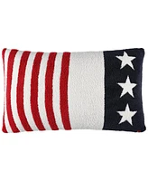 Barefoot Dreams Team Usa CozyChic Stars and Stripes Pillow