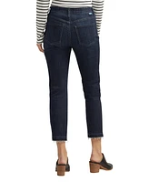 Jag Women's Carter Mid Rise Girlfriend Jeans